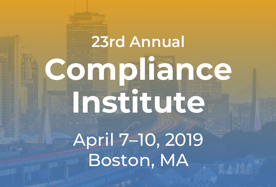 2019 Compliance Institute