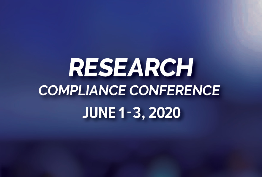 2020 Research Compliance Conference